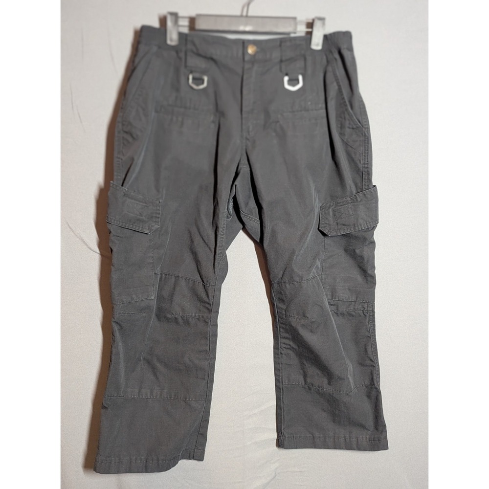LAPG Women's Tactical Pants‎ Sz 12 Short Black PT-WB1003 Ripstop Utility Cargo